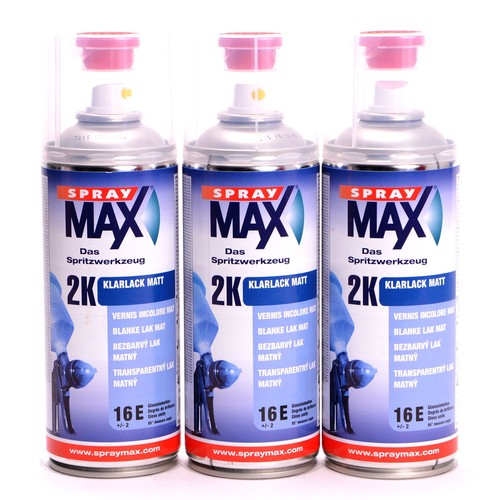Spray max klarlack - 2k, matt