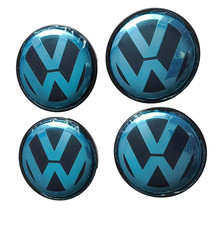 4 x VW Radnaben Radkappen Felgen Deckel Emblem Felgenkappen Nabenabdeckung