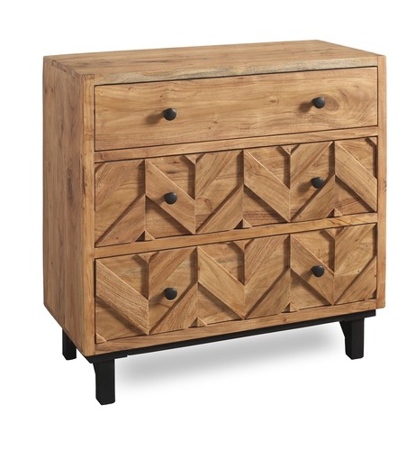 Kommode 90x86cm massivholz - kommode,