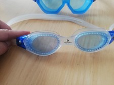 Kinder Taucherbrillen, Schwimmbrille, blau transparent, Tecnopro,  Baden