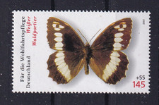 DEUTSCHLAND 2005 Schmetterling Waldportier Höchstwert Zuschlagsmarke Mi 2503 **