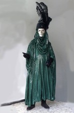 Venezianisches Phantasiekostüm für Herren mit silberner Maske
