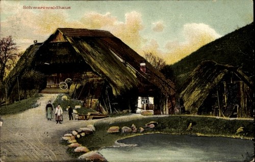 Schwarzwaldhaus - ak,