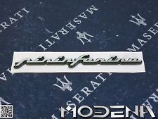 Maserati Emblem Schriftzug