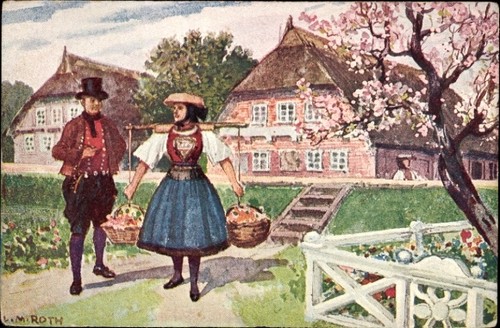 Künstler roth - ak,