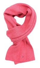 TOMMY HILFIGER - SCHAL STRICKSCHAL  FLAG FUZZY SCARF - PINK melange - NEU