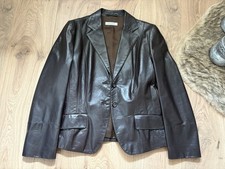 Rene Lezard Damen Blazer Lederjacke