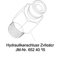 HYDRAULIKANSCHLUSS Zylinder
