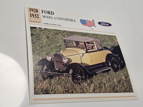 Ford model convertible - a,