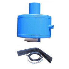 Buderus Abgas Schalldämpfer DN130 für G105 G115 G125 + Manschette DN130