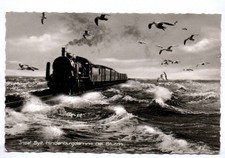 Ak Insel Sylt Hindenburgdamm