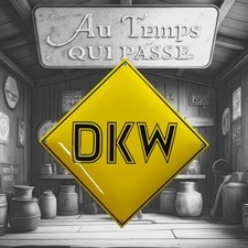 Emaille Schild DKW Autos Und