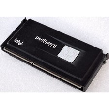 VINTAGE INTEL PENTIUM II SL2HE CPU PROZESSOR 512KB CACHE 266MHZ SLOT 1 M205