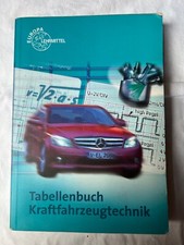 Tabellenbuch Kraftfahrtzeugtechnik, 16. Auflage 2008