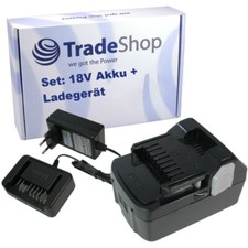 Set: Li-Ion Akku 18V 4000mAh +