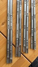 Schubladenschienen Teilauszug  17mm schmal Teleskopschiene (45 cm, 50 cm, 55 cm)