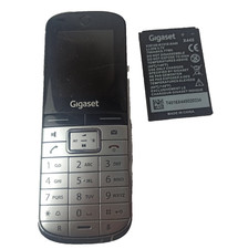 Gigaset SL400 H Telefon Mobilteil Handgerät ersatz Silber + Akku B Ware Gut/Akz.