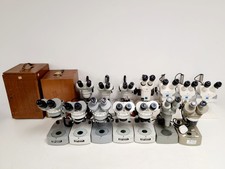 Konvolut 16 x Stereomikroskope