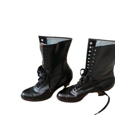 Antike Damen Schnürstiefel