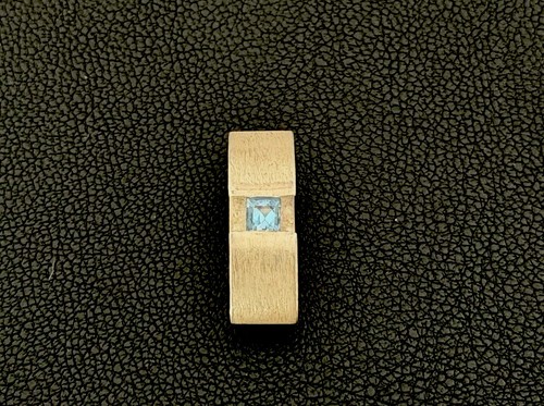 Anhänger mit aquamarin - anhänger,