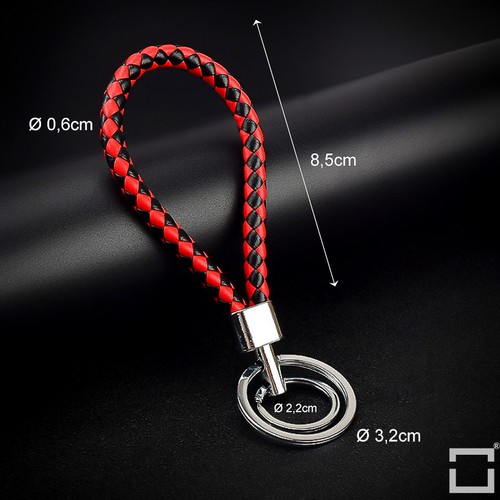 Keychain lanyard leder - lanyard,