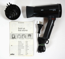 BRAUN Fön Föhn Haartrockner Control 2000 high-line, Design: Oberh./Greubel 1991