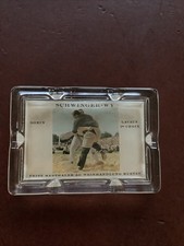 Aschenbecher Glas Reklame 50er 60er Jahre Schweiz Vintage