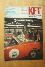 DDR Zeitschrift KFT Kraftfahrzeugtechnik 7/1981  Wolga Gas 3102,Wartburg 353