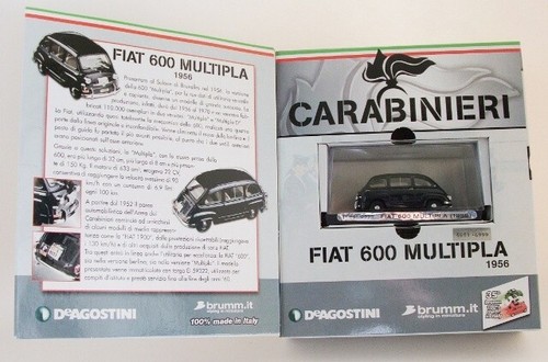 Fiat 600 multipla carabinieri - fiat,