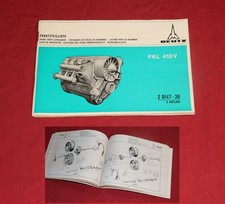 Ersatzteilliste DEUTZ Motor F 6 L 413 luftgekühlt V6 Zylinder Diesel Magirus
