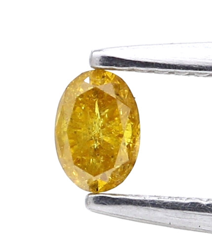 Natürlicher diamant oval - natürlicher,