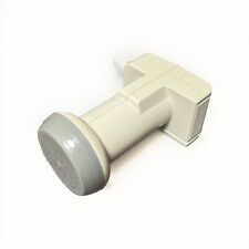 Schwaiger Wetterschutz SPS6918 Quattro LNB  Hellgrau 4Fach HDTV f. Multischalter