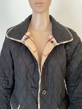 Burberry Brit - Blazer Steppjacke, Gr. M in Schwarz