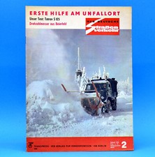 Der Deutsche Straßenverkehr 2 1969 DDR Tatran S 125 Formel 1 Audi 100 Winter 19