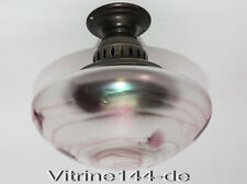 Jugendstil POSCHINGER DECKENLEUCHTE Lüster/LAMPENGLAS Pallme-König-Stil