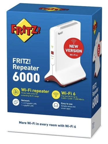 Avm fritz repeater 6000 weiß - avm,