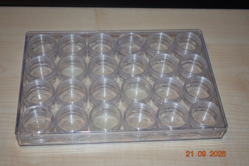 Perlen sortierbox mit - perlen, dosen