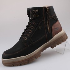 136235-Mustang Herren Tex Winter-Stiefel Boots gefüttert Gr. 41 Schwarz Neu