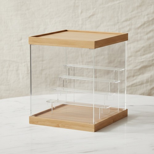 Acryl displayregal mit - acryl-displayregal,
