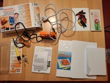 Encaustic Mal Set mit Bügeleisen, Malpen und ca. 70 Stk Papier DINA4 und 5