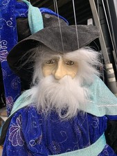 Marionette Merlin Zauberer Puppe