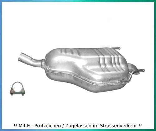 Endschalldämpfer opel zafira - opel,