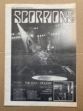 SCORPIONS THE ZOO POSTER SIZED