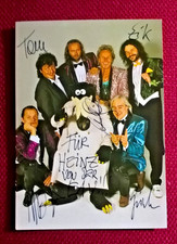 Original-Autogramme der Band "Erste Allgemeine Verunsicherung", Autogrammkarte