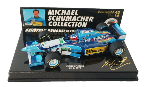 Minichamps benetton b195 43 - minichamps,