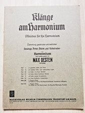 Klänge am Harmonium Max Oesten OP. 222 Heft 7 Wagner Album