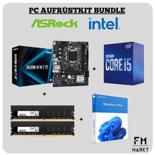 PC Bundle Aufrüstkit ASROCK H410M-H + INTEL i5 10400F + 16GB DDR4 RAM + WIN11
