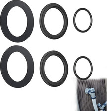 Pool O-Ringe Gummi Dichtungsringe Ersatzteile Sandfilter Pumpenzubehör 6 Stück