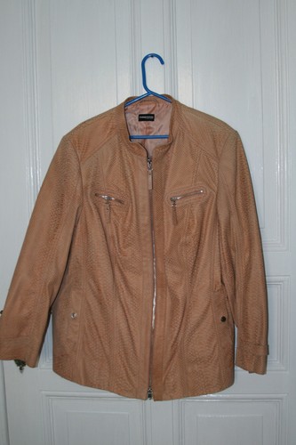 Damenlederjacke echtes leder - echtes,