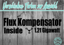 Aufkleber Flux Kompensator Inside Auto Car Sticker Decal JDM Tuning  Doc 